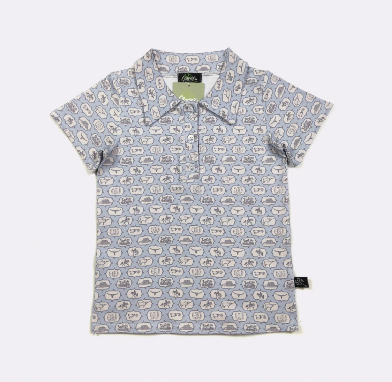 Cowpoke Boy Collar Shirt
