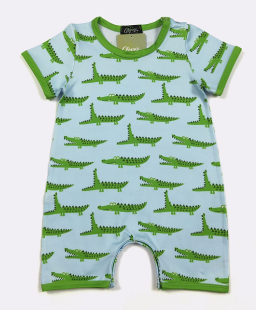 Gator Boy Romper