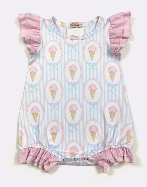 Sweet Scoops Baby Romper