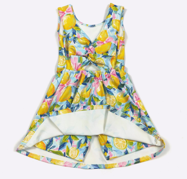 Lemon Drop Athletic Dress