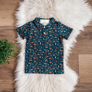 Fishin' Collar Shirt