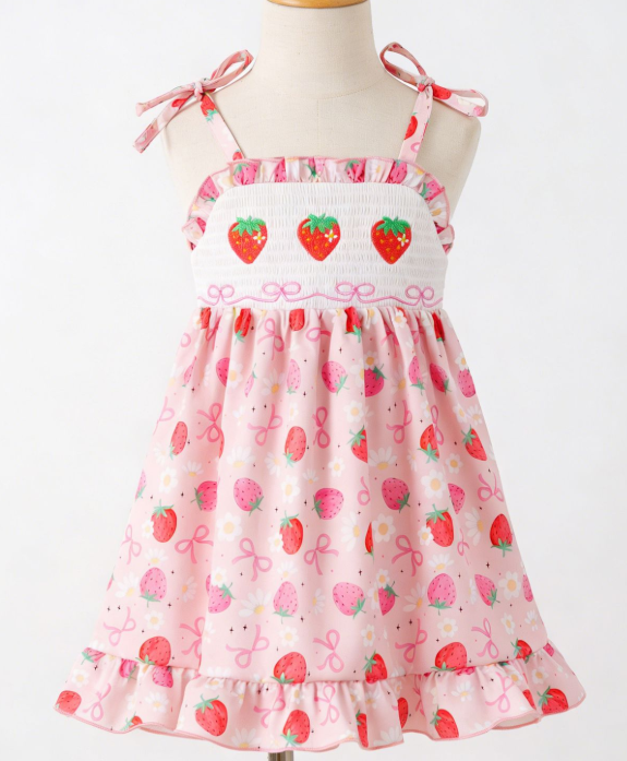 Strawberry Blossom Dress