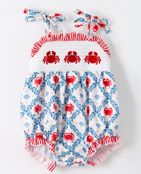 Crabbie Cutie Romper