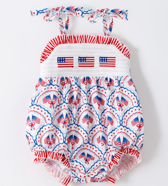 Star Spangled Romper