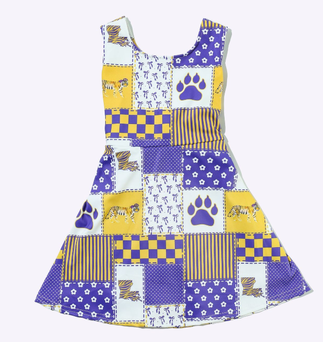 Louisiana Girls Athletic Dress
