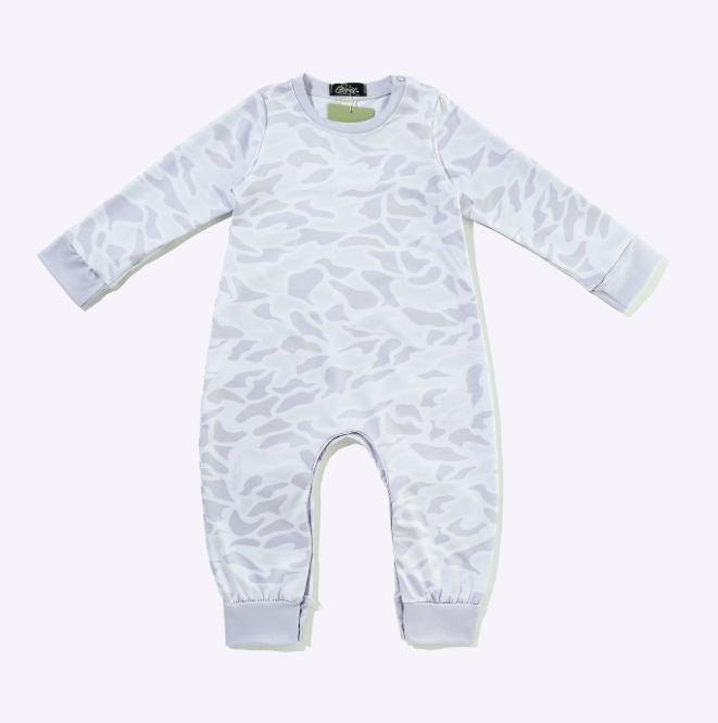 Frost Camo Boy Romper