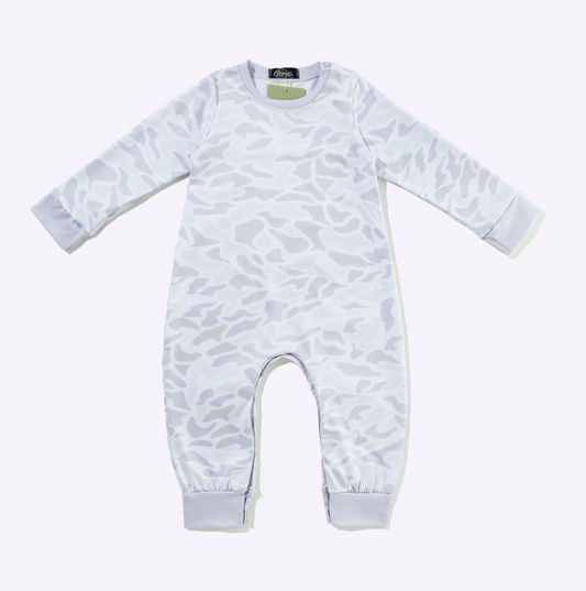 Frost Camo Boy Romper