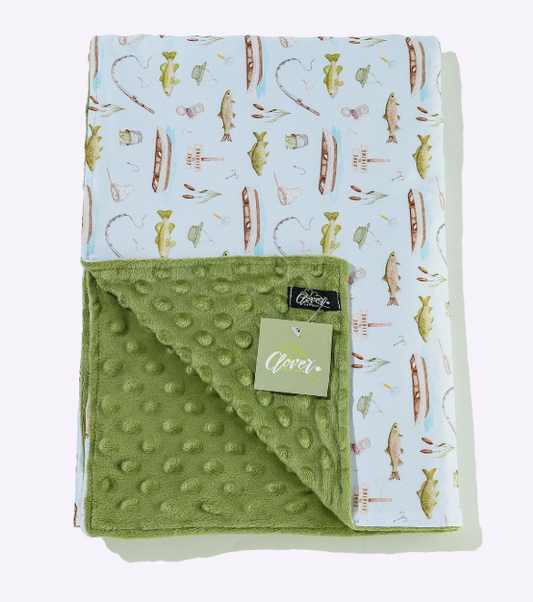 Jon Boat Minky Blanket