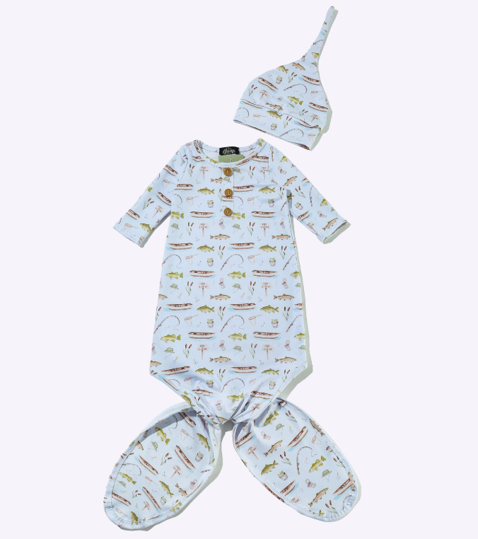 Jon Boat Knotted Gown