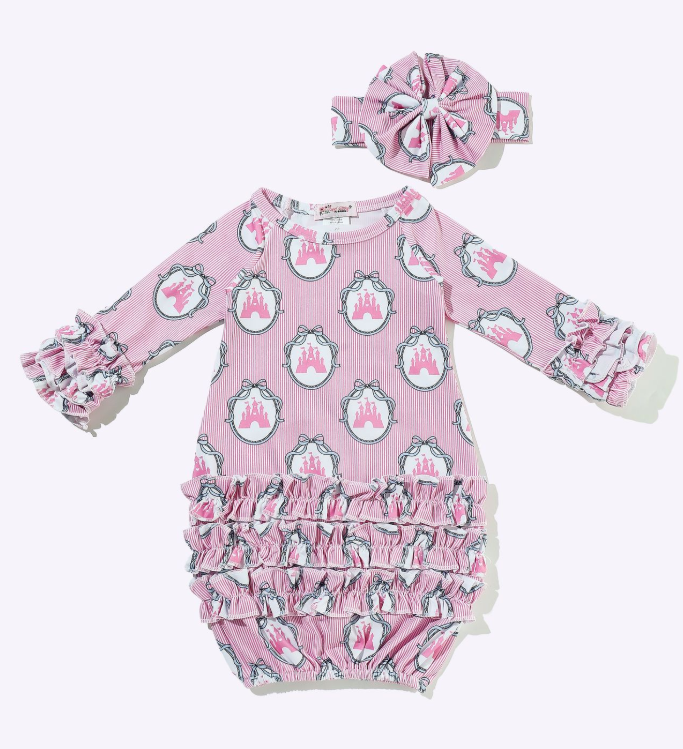 Portrait Castle Baby Gown