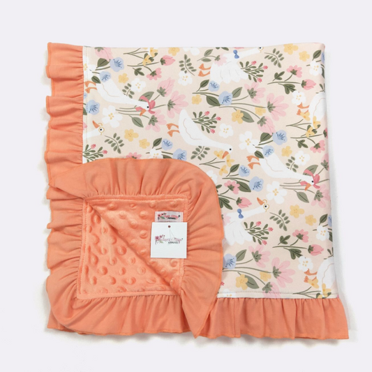 Garden Goose Blanket