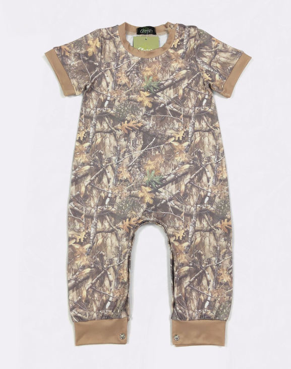 Washed Woody Romper