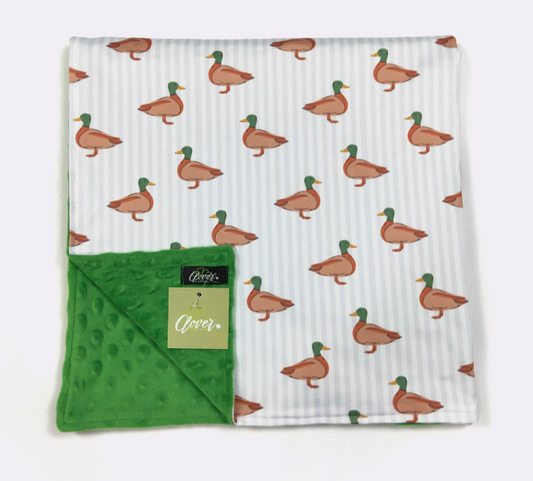 Pinstripe Mallard Blanket