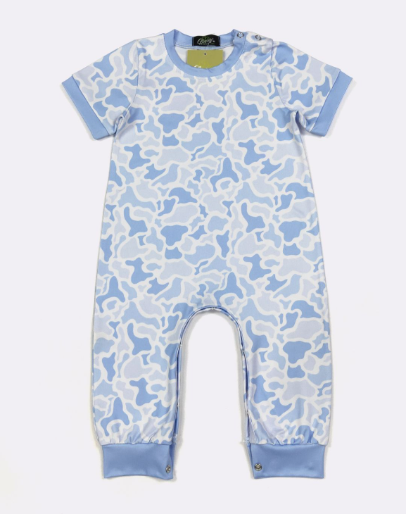 Sky Camo Boy Romper (ETA: 10/21/26)