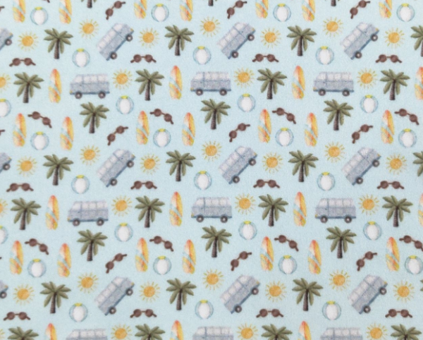 Beach Dude Boy Collar Shirt