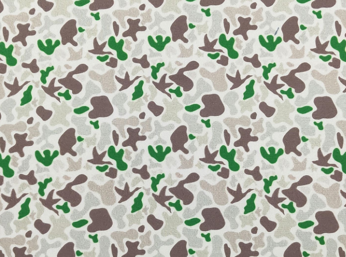 Emerald Camo Boy Collar Shirt