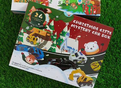 Christmas Cars Advent Box
