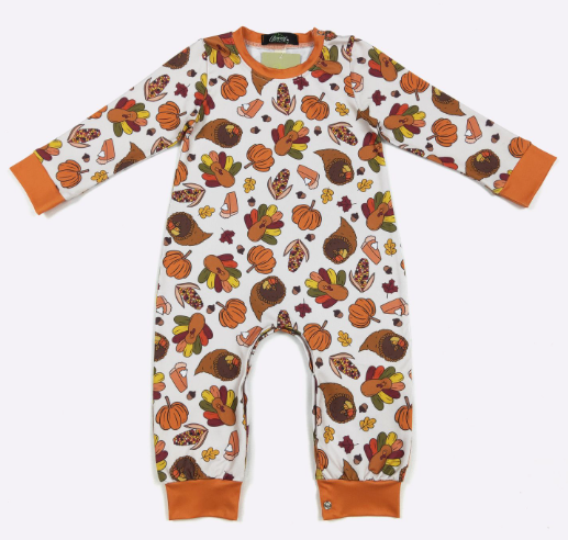 Thanksgiving Boy Romper