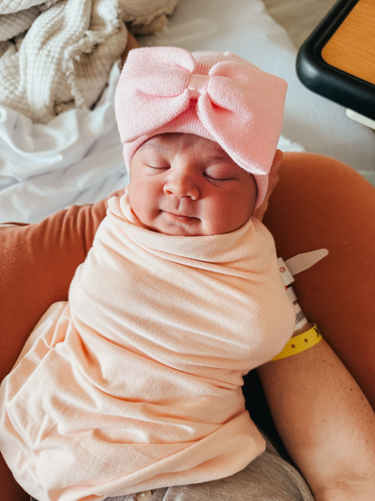Baby's First Hat®, Petal Pink Bow