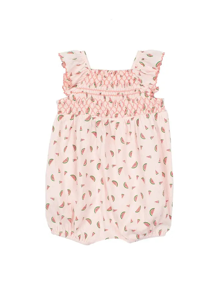 Watermelon Sugar Baby Romper (Mabel & Honey)