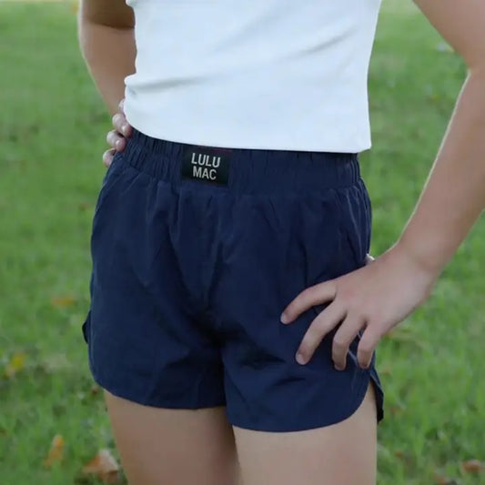 LULU MAC NAVY Shorts (kids)