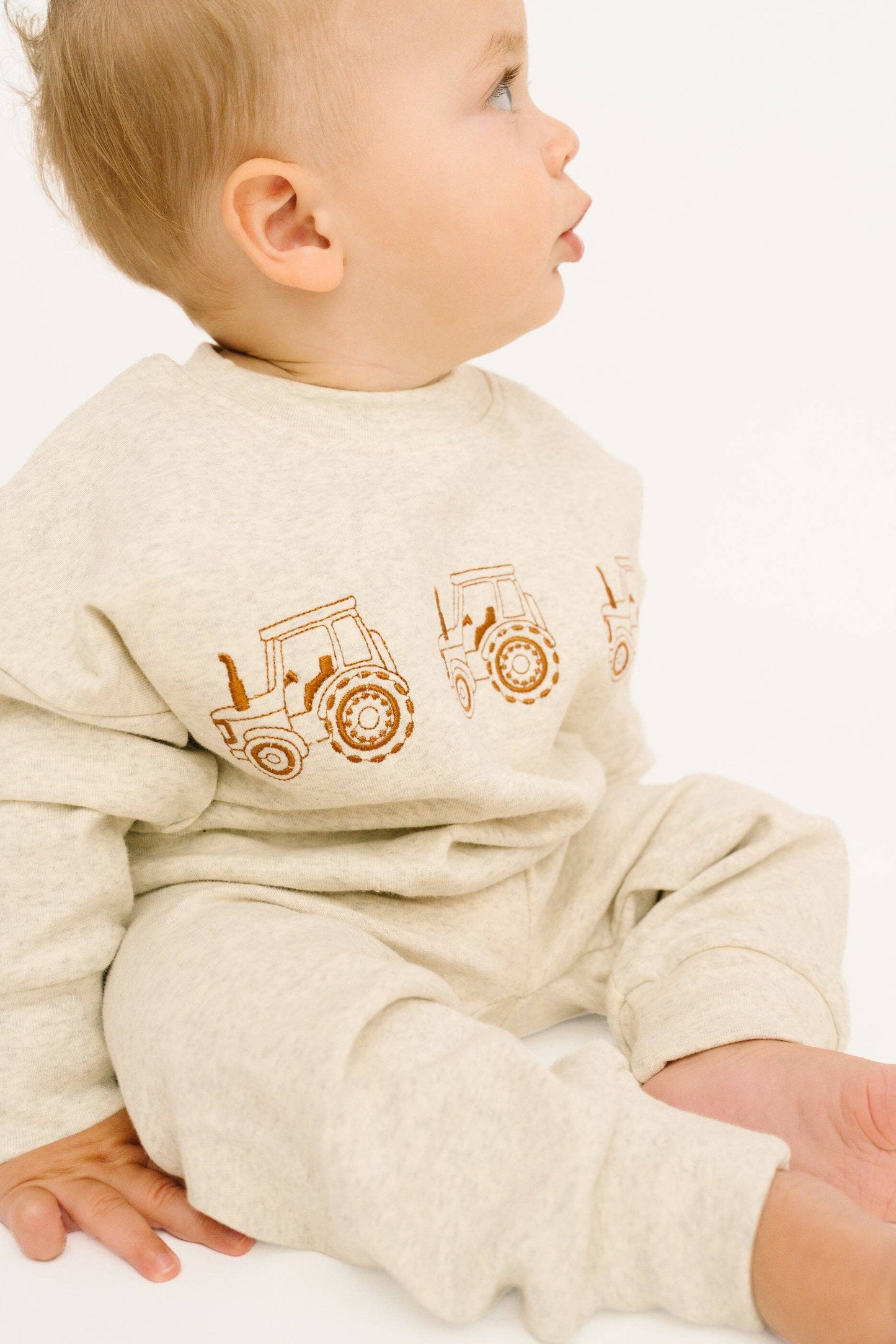 Tractor Embroidered Crewneck Set (ETA: 8/26/26)