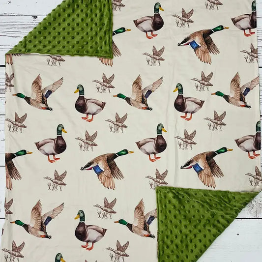 Duck Minky Blanket