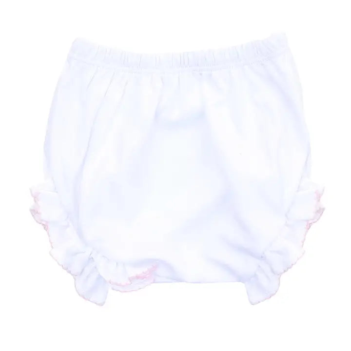 Essentials Pink Trim Diaper Cover by Magnolia Baby