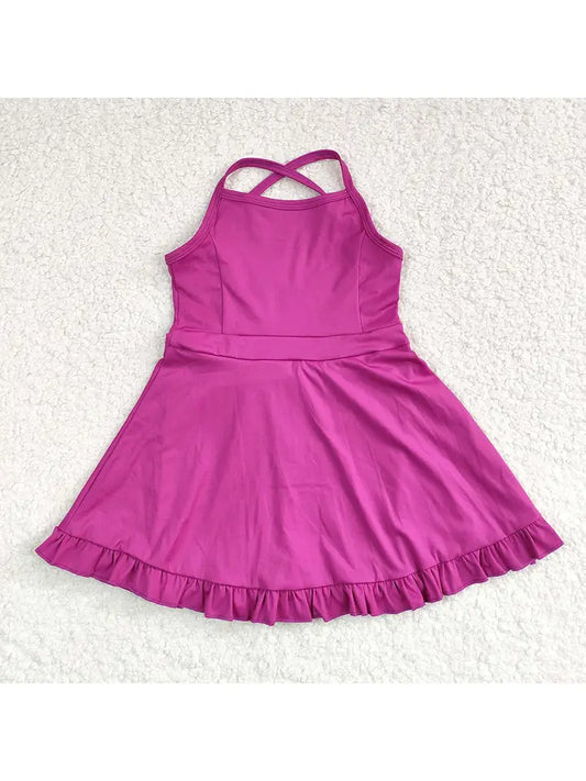 Active Wear Dress (Magenta)