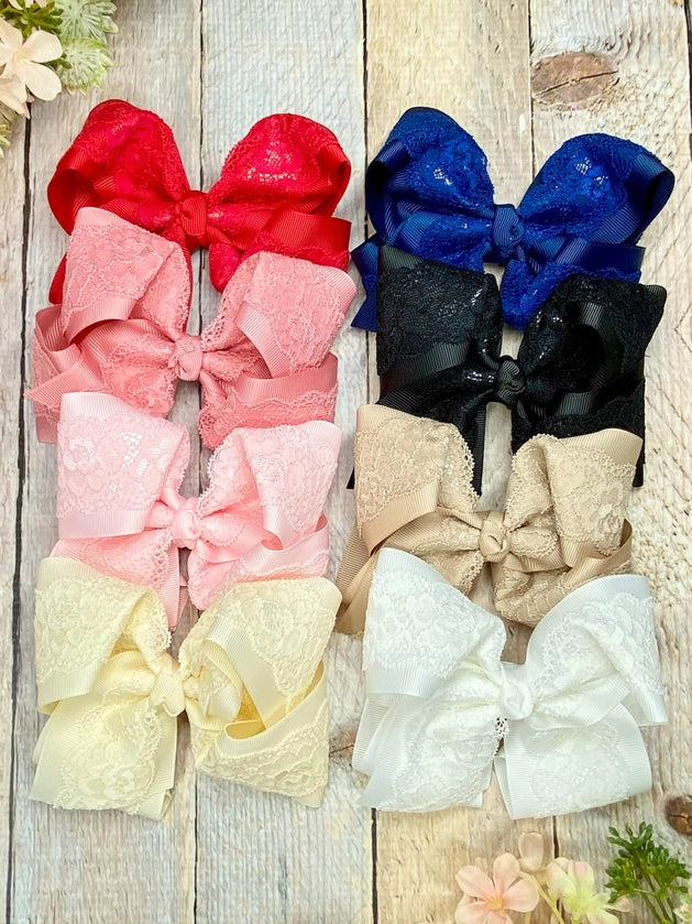 Chantilly Lace Classic Bow