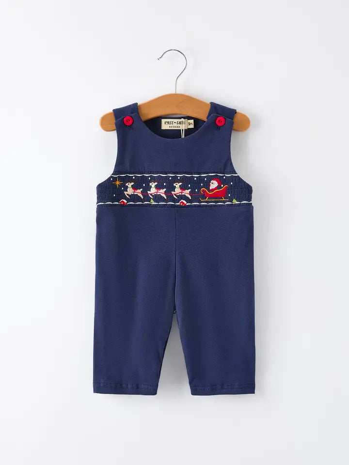 Santa's Sleigh Navy Boy JonJon