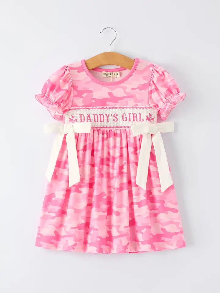 Pink Camouflage "Daddy's Girl" Dress