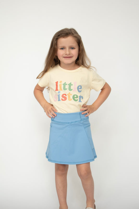 Light Blue Sporty Active Skirt
