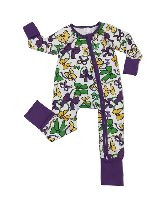 Bows and Beads Mardi Gras Sleeper