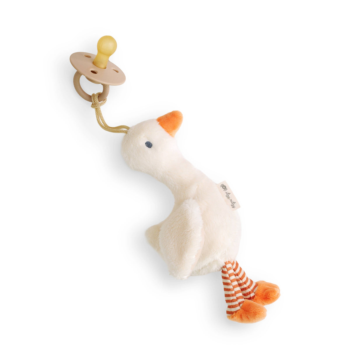 *FOUR OPTIONS* Bitzy Pal Natural Rubber Pacifier & Plush