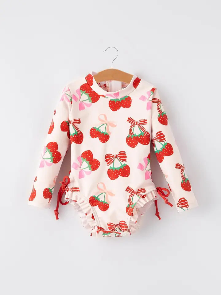 Cherry Girls One-Piece Swimsuit