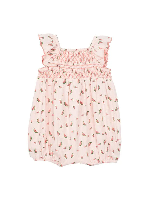 Watermelon Sugar Baby Romper (Mabel & Honey)