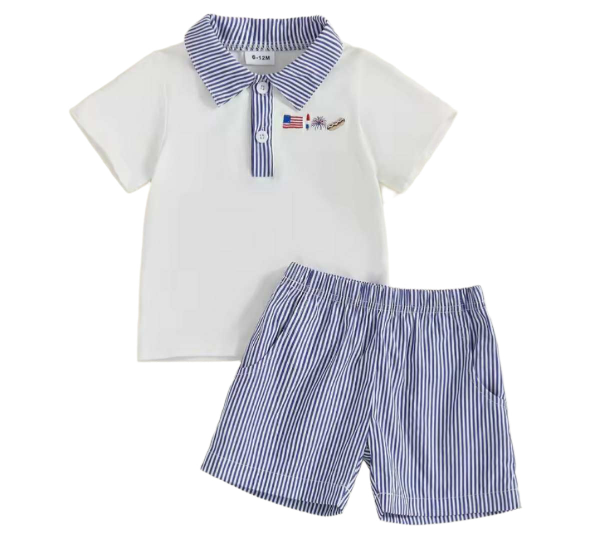 Fireworks & Freedom Polo Set