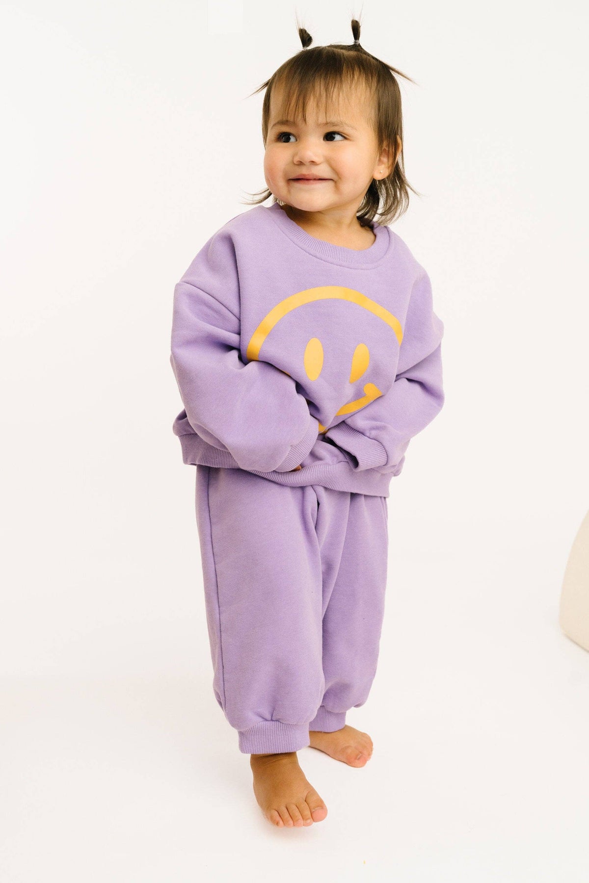 Violet Happy Sweatsuit