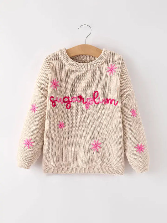 Sugarplum Girls Pullover Sweater