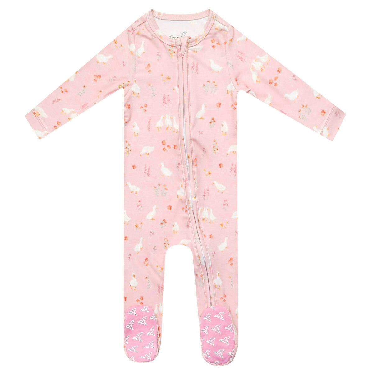 Convertible Zip-Up Footie - Gigi