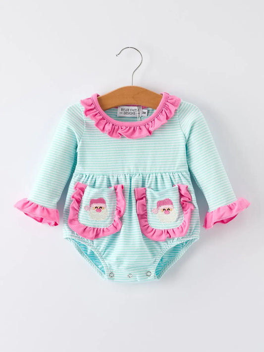 Holiday Fun Santa Romper (Presale: arriving mid-end of September)