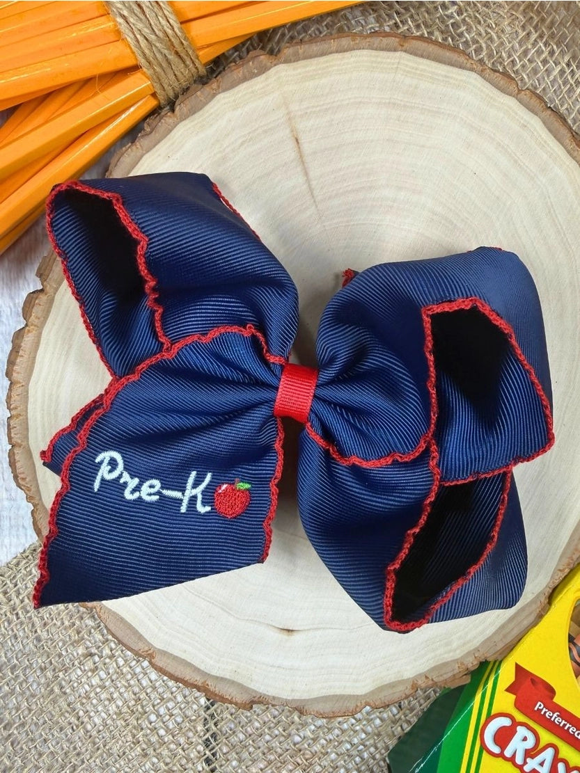 Navy/Red Grade Bows