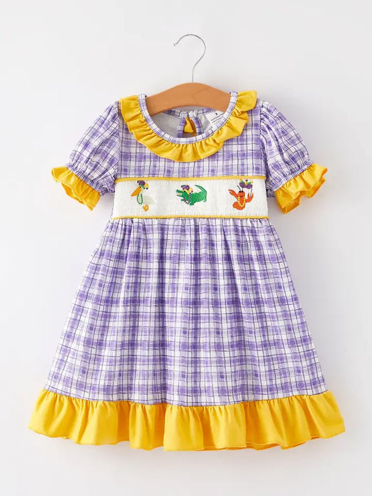 Jazzy Jubilee Ruffle Dress