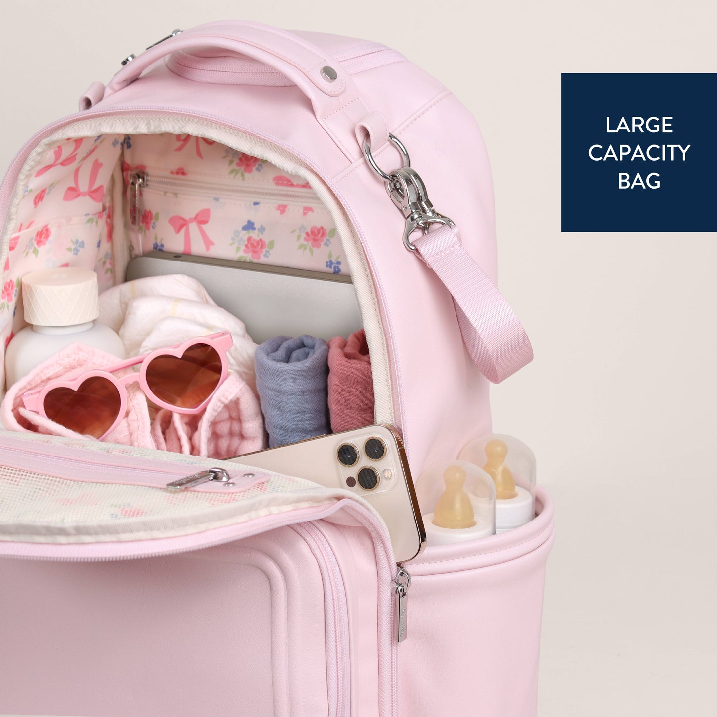 *NEW* Ribbons & Roses Boss Plus™ Backpack Diaper Bag (arriving 8/5/26)