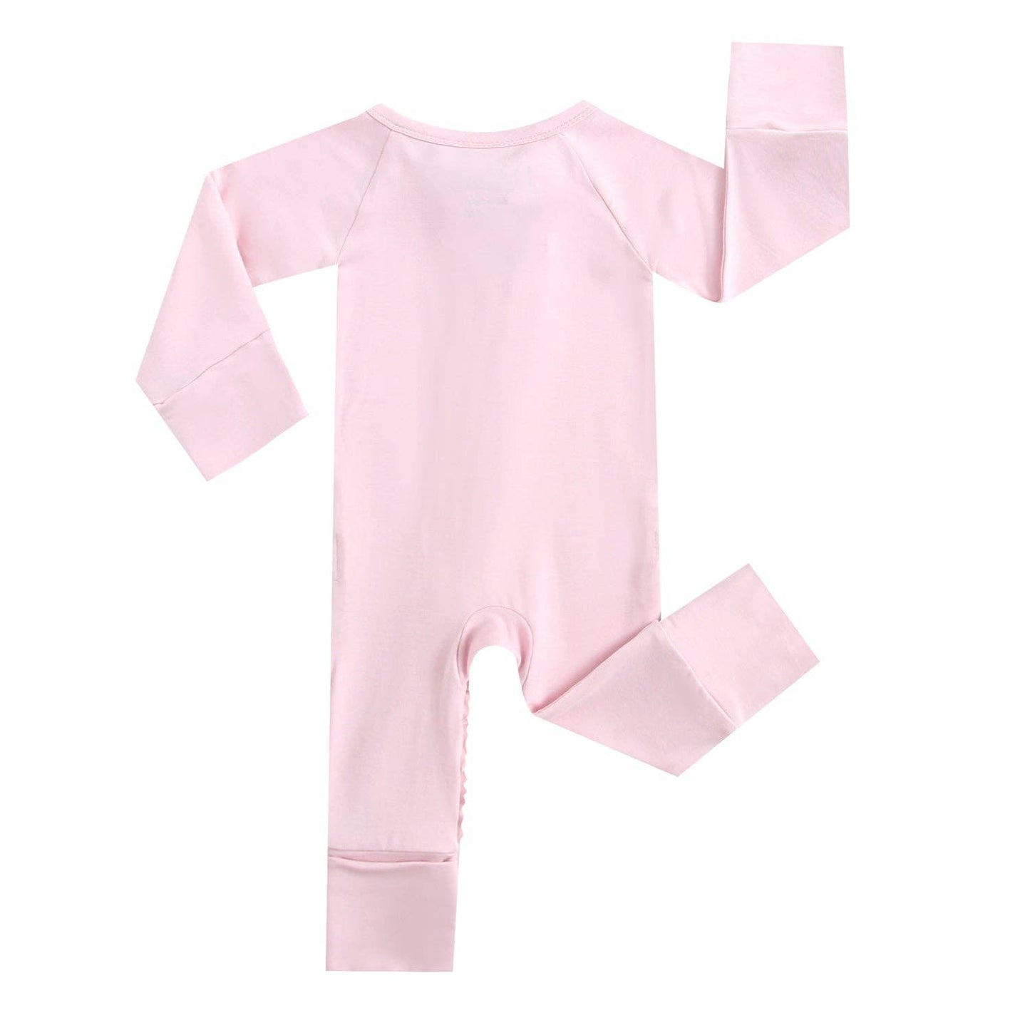 Dawn Ruffled Bamboo Baby Clothing Light Pink Baby Girl
