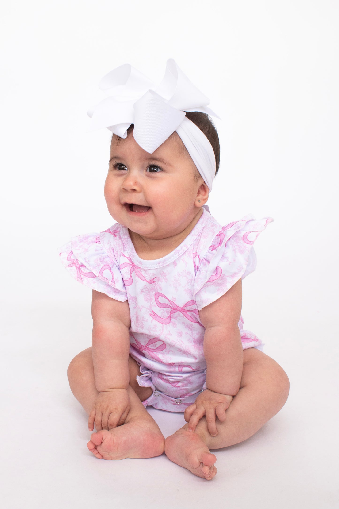 Girly Coquette Baby Romper
