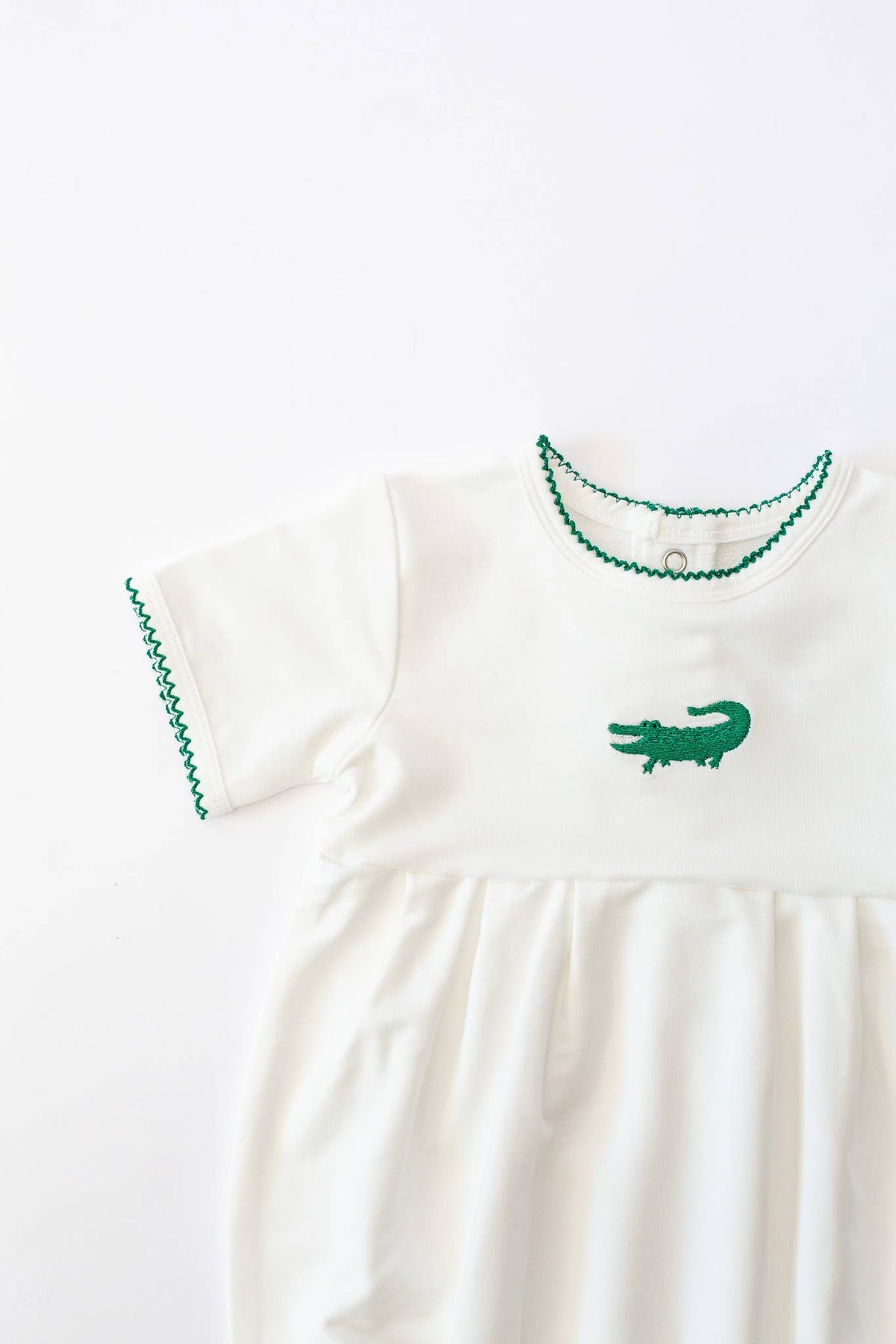 Alligator - Embroidered Bubble