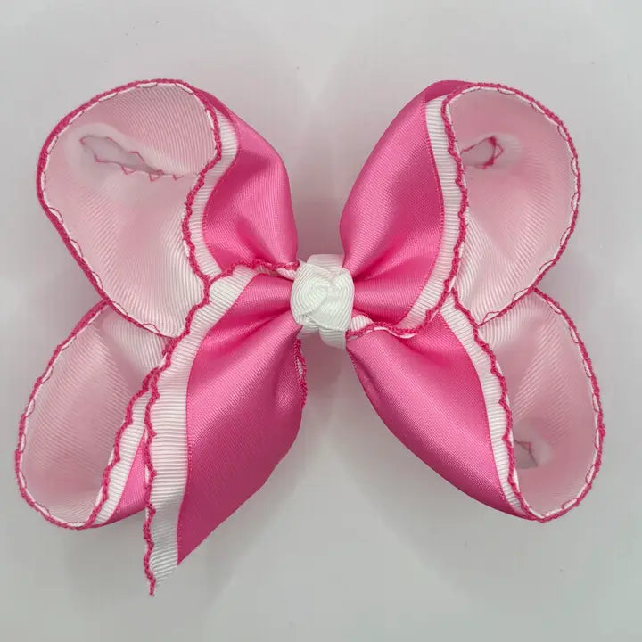 Hot Pink Satin Moonstitch 5.5"