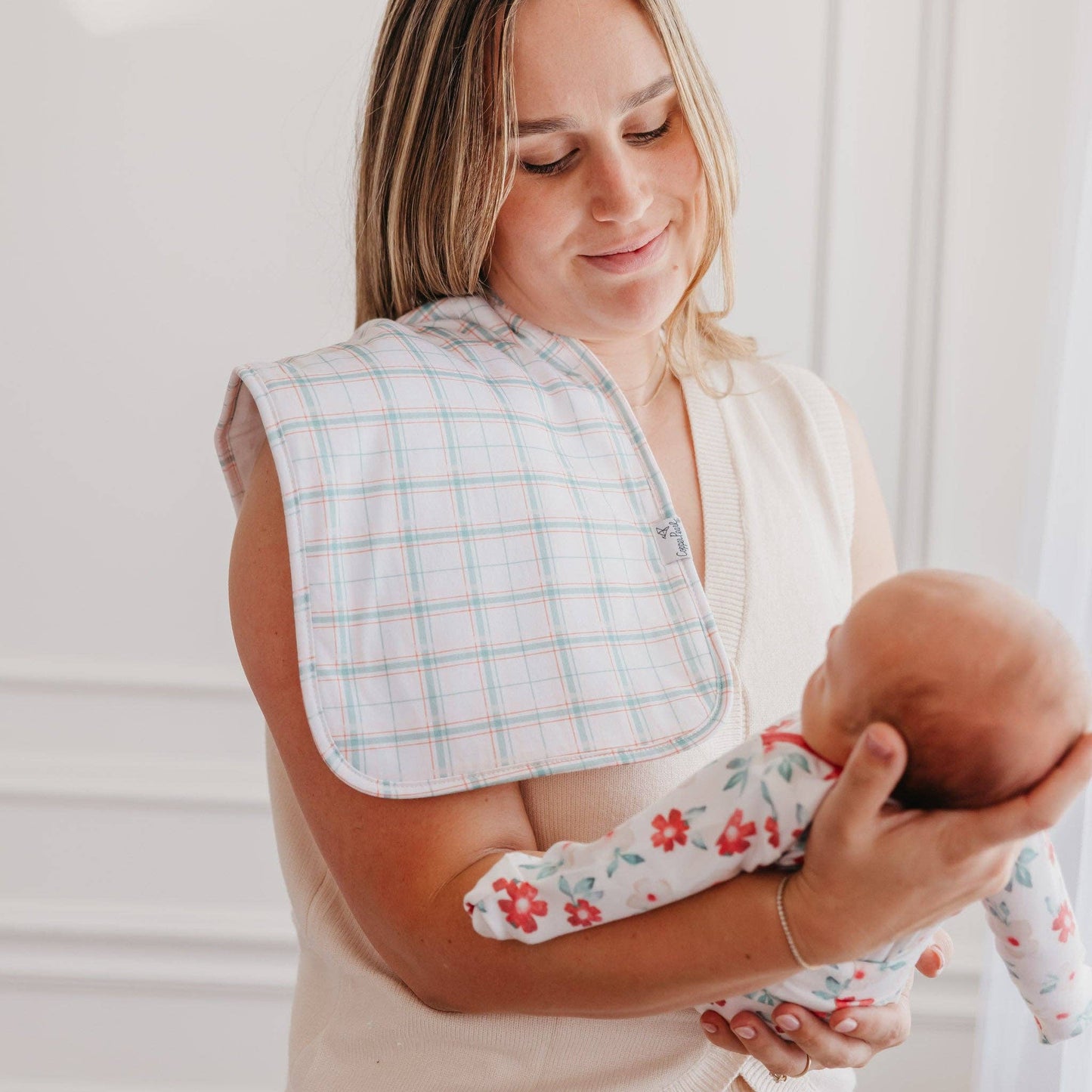 3 Pack Premium Burp Cloths - Juliet